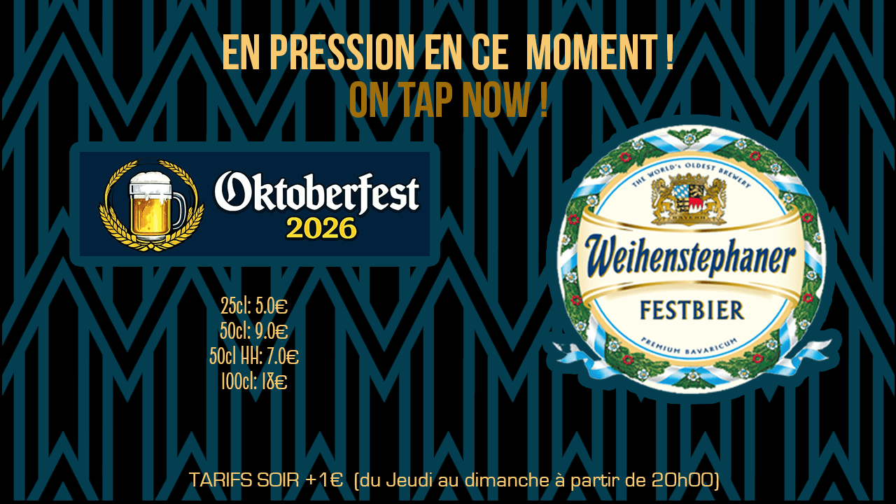 Bières du moment